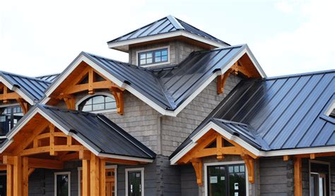 houses with metal roofs images|residential metal roof designs.